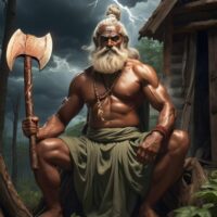 Image of Rishi Jamadgini in the forest