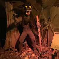 A statue of Rougarou