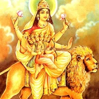 A Painting of the Goddess Skandamata