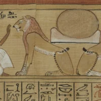 Mythlok - Aker symbolism Ancient representation of the Egyptian god Aker