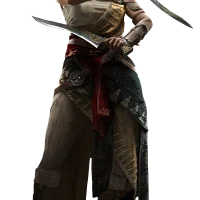 Egyptian goddess Amunet represented in the video game Assasins Creed