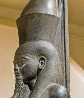 Mythlok - Atum stone Ancient statue of the Egyptian god Atum