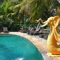 Mythlok - Gaja Minha fountain Modern fountain of the Indonesian Gaja Minha