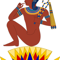 Ancient depiction of the Egyptian god Harsomtus