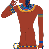 Mythlok - Heka Traditional Ancient depiction of the Egyptian God Heka