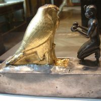 Mythlok - Hemen figurine A figurine of the Egyptian Falcon god Hemen