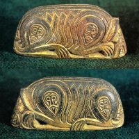 Mythlok - Iku Turso artefact A relic representing the FInnish Sea Monster Iku Turso