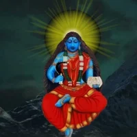 Mythlok - Karineeli illustration Image of the Indian spirit goddess Karineeli