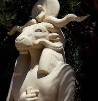 Statue of the Egyptian God Kherty