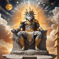 Mythlok - Numi-Torum Numi-Torum, the Mansi sky god, seated in a celestial palace of gold and silver above layered skies,
