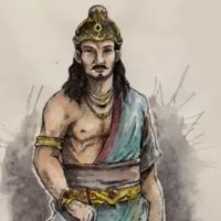 Mythlok - Satrio Piningit art Drawing of the Indonesian knight Satrio Piningit