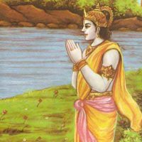 Mythlok - Shatrughna painting A painting of Shatrughna