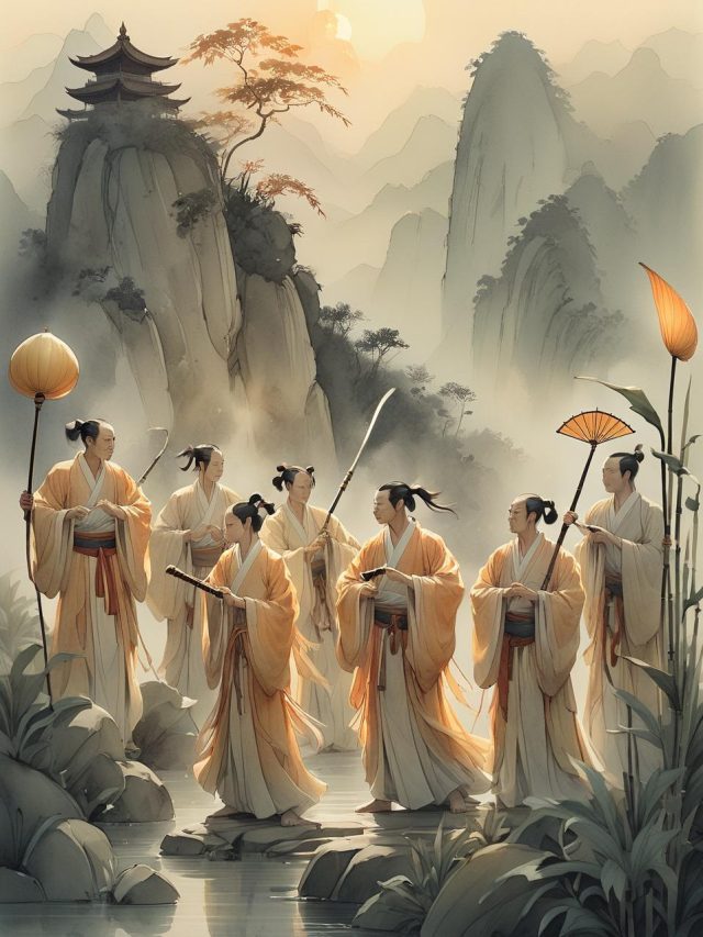 The 7 Chinese Immortals – Legends of Eternal Wisdom and Power