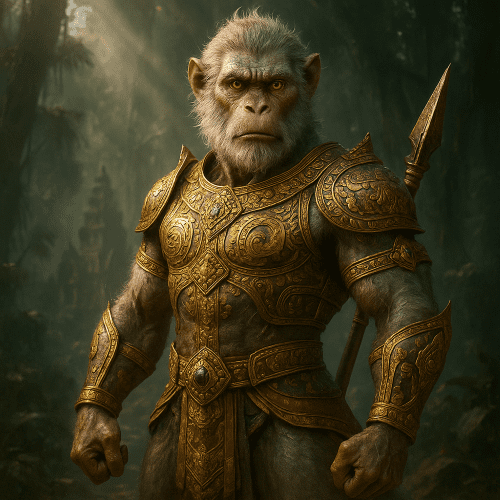 Angkhut, the Khmer monkey warrior from the Reamker