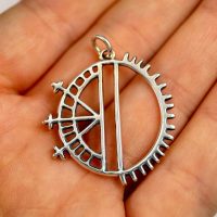 Pendant of the Sami sun goddess Beaivi