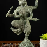 Mythlok - Cambodian Hanuman figurine Figurine of Cambodian Monkey god Hanuman