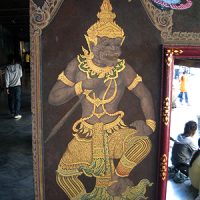 Mythlok - Chomphuphan traditional Traditional painting of the Thai warrior monkey Chomphuphan