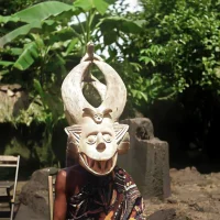Mythlok - Ekwensu Shaman Shaman representing of the Igbo god Ekwensu