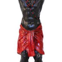 Mythlok - Eleggua figurine A figurine of the Santeria trickster god Eleggua