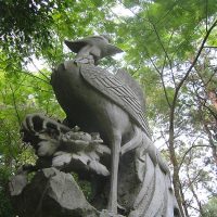 Statue of the Chinese phoenix, Fenghuang
