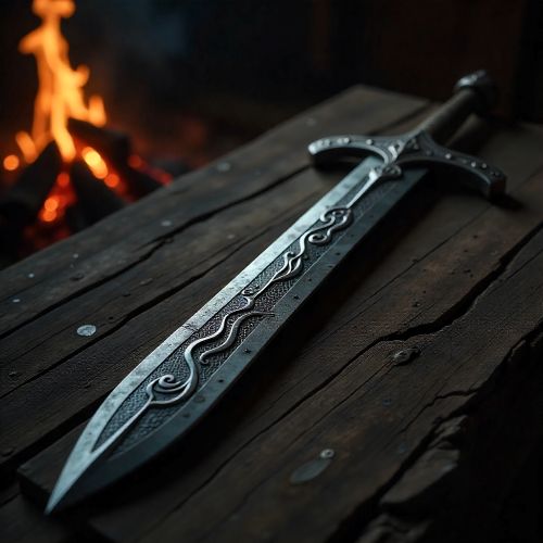 Hrunting : The Mythic Sword That Tested Beowulf’s Destiny the legendary sword Hrunting from Beowulf.