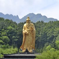 Statue of the Chinese philosopher Laozi