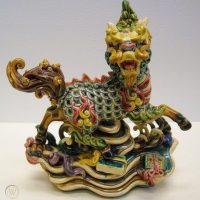 A figurine of the Chinese dragon horse Longma