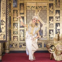 Mythlok - Nang Sida cosplay An actress playing the role of Nang Sida the Thai queen