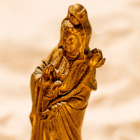 A painting of the Chinese goddess Nuwa