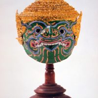 OLYMPUS DIGITAL CAMERA An mask of the Thai warrior Ongkot