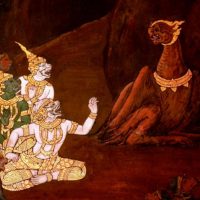 Mythlok - Pali Thirat painting A traditional painting involving Pali Thirat