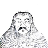 Mythlok - Pangu traditional Traditional drawing of the Chinese creator giant Pangu