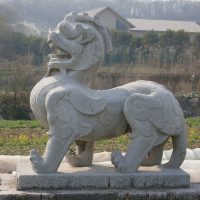 Mythlok - Pixiu statue Statue of the Chinese hybrid Pixiu