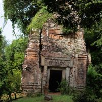 Temple of Cambodian warrior Preah Leak