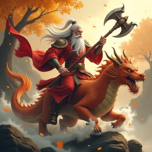 Ru Shou, the Chinese god of autumn and metal