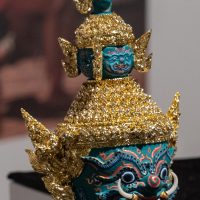 Mythlok - Thotsakan mask Mask of the Thai Demon king Thotsakan