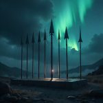 row of eight legendary weapons