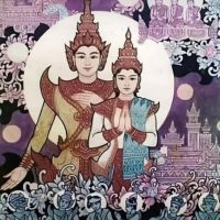 Mythlok - Yama art Artwork depicting the Burmese god Yama