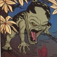 A comic strip featuring the Koori vampire Yara-ma-yha-who