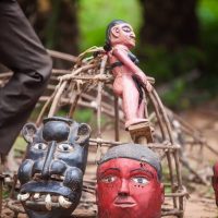 Idols of the Ijaw god Egbesu