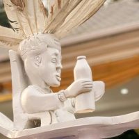 Statue of the Ijaw god Egbesu