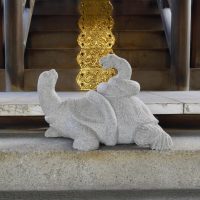 Statue of the Japanese tortoise Genbu