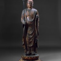 A figurine of the Japanese Boddhistava Jizo