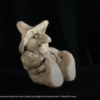 figurine of the Cornish protector Knockers