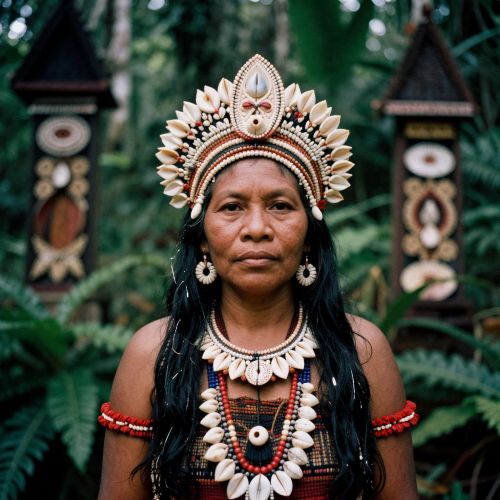 La’aka, a powerful ancestral woman from Malaita mythology