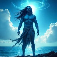 depiction of Lagi-atea, the Niuean sky deity.