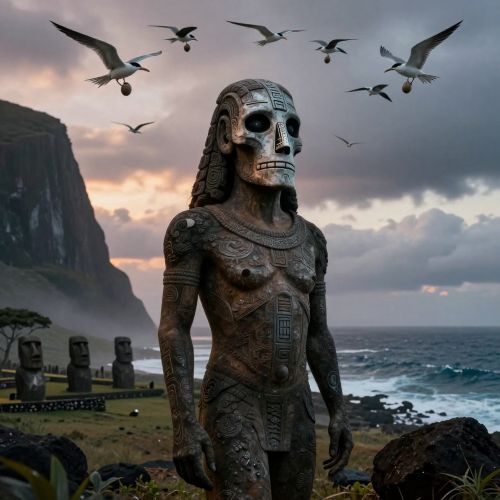 Makemake, the creator god of Rapa Nui (Easter Island) mythology