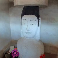 Idol of the Korean creator god Mireuk