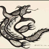 Modern art of the Mishipeshu