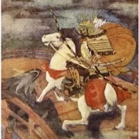 Mythlok - Samebito traditional Traditional representation of the Japanese sharkman Samebito